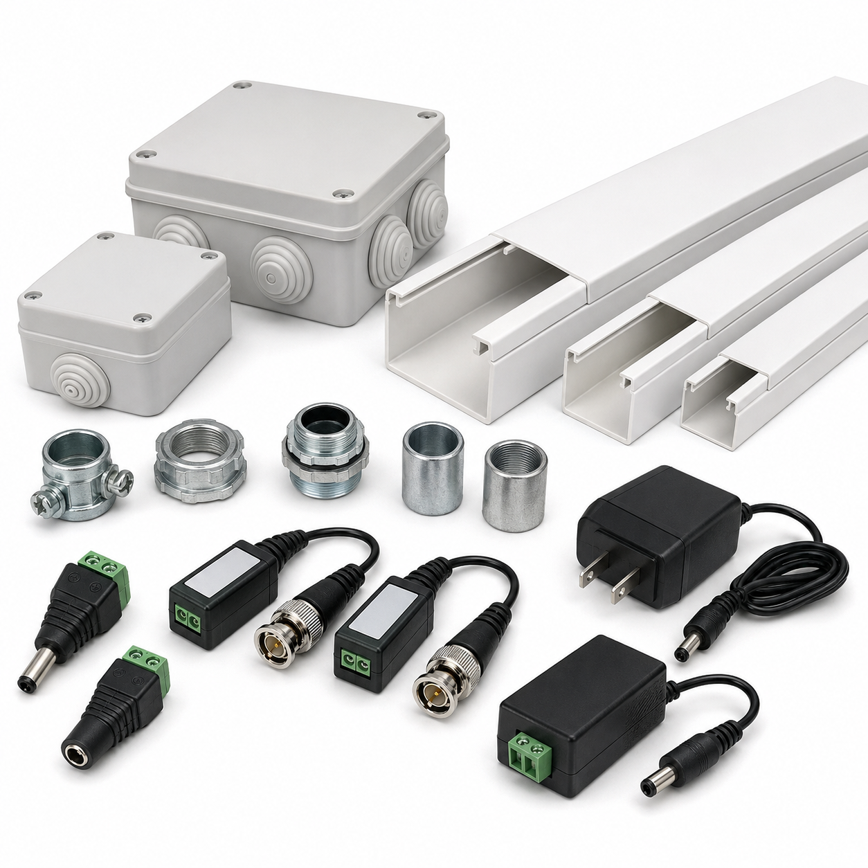 Accesorios para cableado estructurado, canalización y CCTV en Ibarra e Imbabura