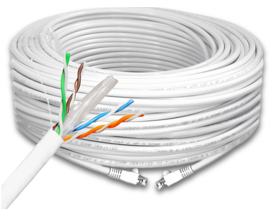 Cable UTP categoría 6 y 5e para cableado estructurado en Ibarra e Imbabura