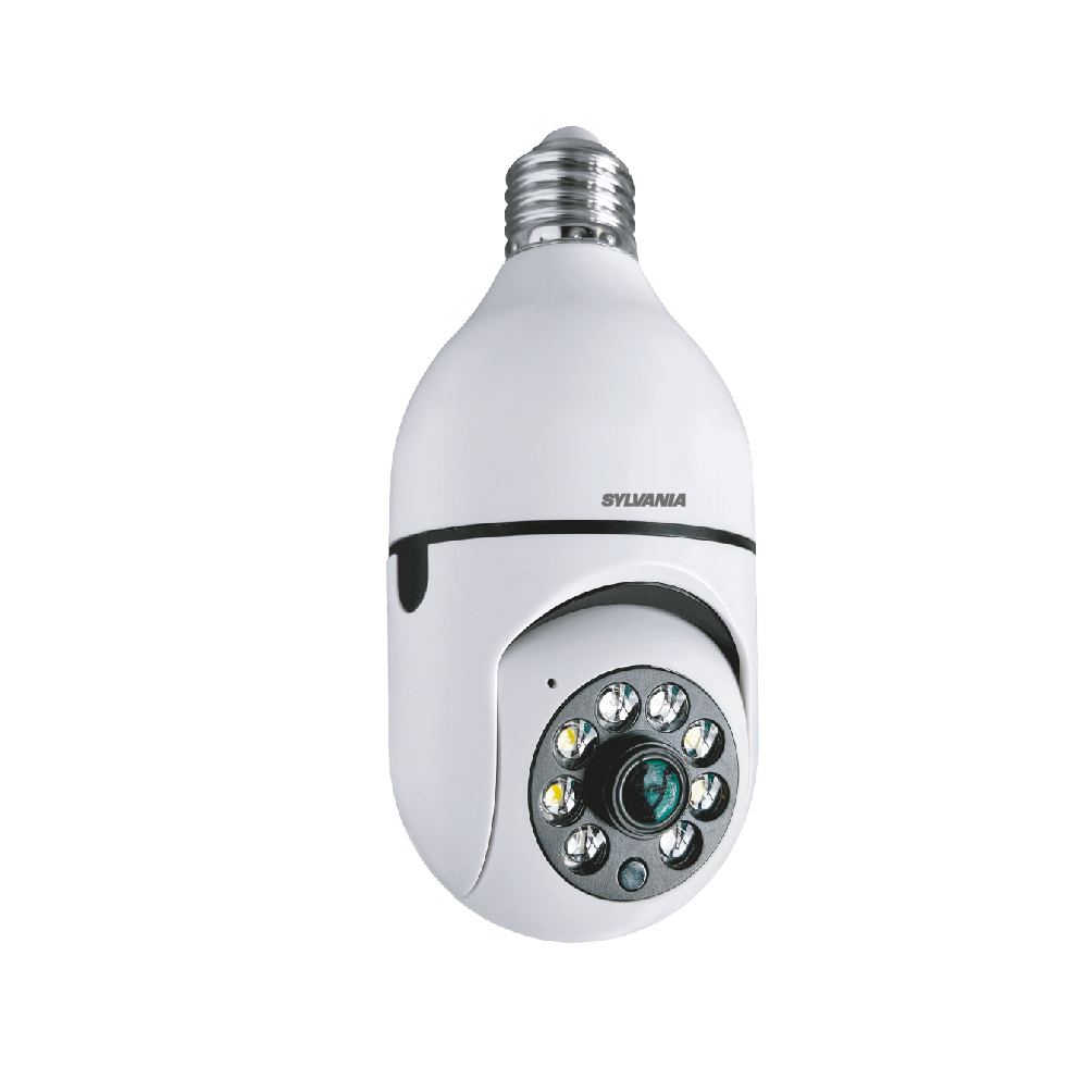 Smart Cámara WiFi E27 Sylvania 1080p con visión nocturna en Ibarra e Imbabura