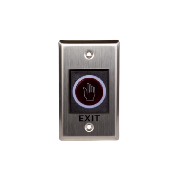 Botón sin contacto de salida Teclam K1 12V para control de acceso en Ibarra e Imbabura