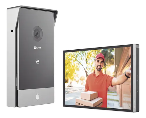 Videoportero EZVIZ HP7 2K con monitor táctil para control de acceso en Ibarra e Imbabura
